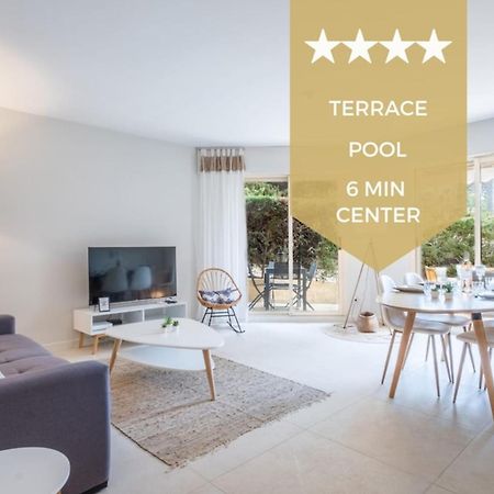 3P Garden-Level Apartment Residence With Pool Κάννες Εξωτερικό φωτογραφία