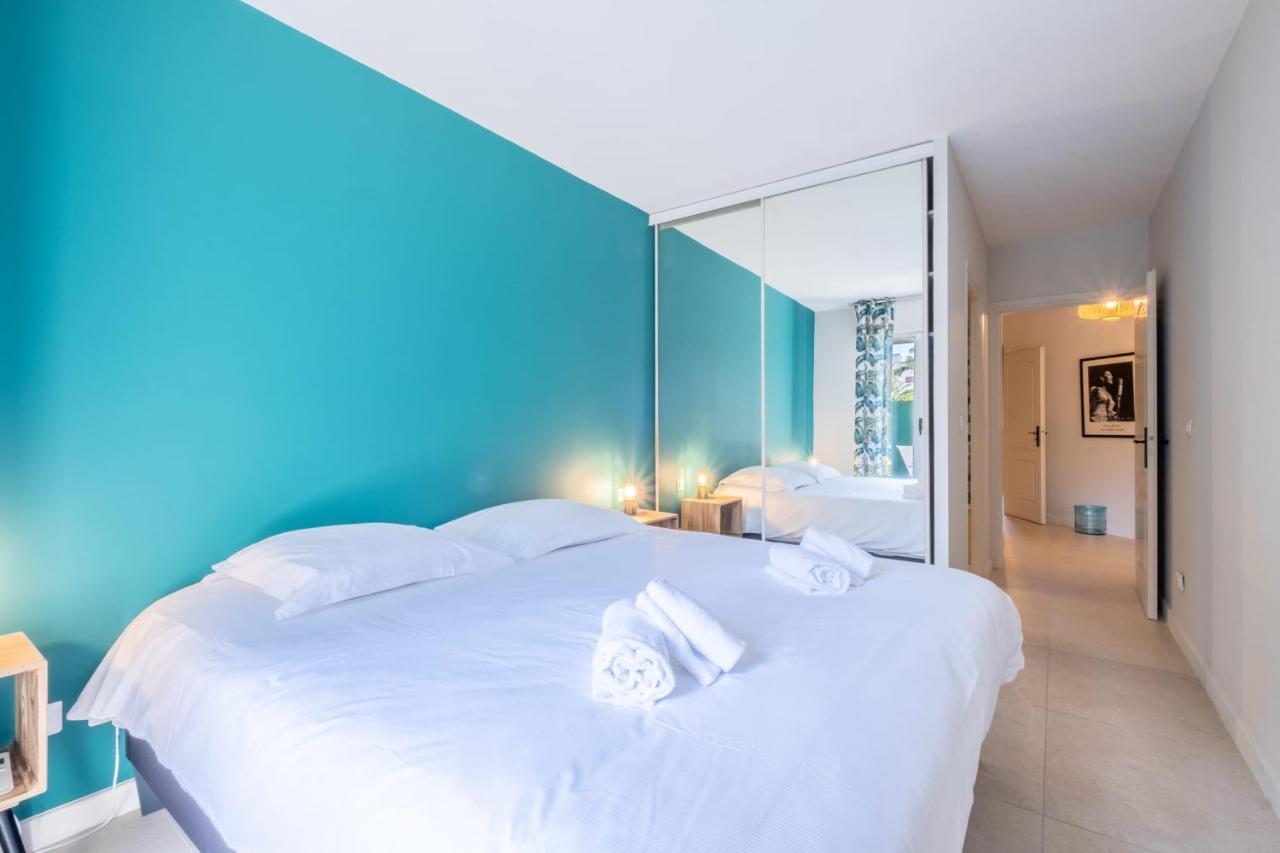 3P Garden-Level Apartment Residence With Pool Κάννες Εξωτερικό φωτογραφία